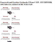 Tablet Screenshot of feuerwerkcd.de